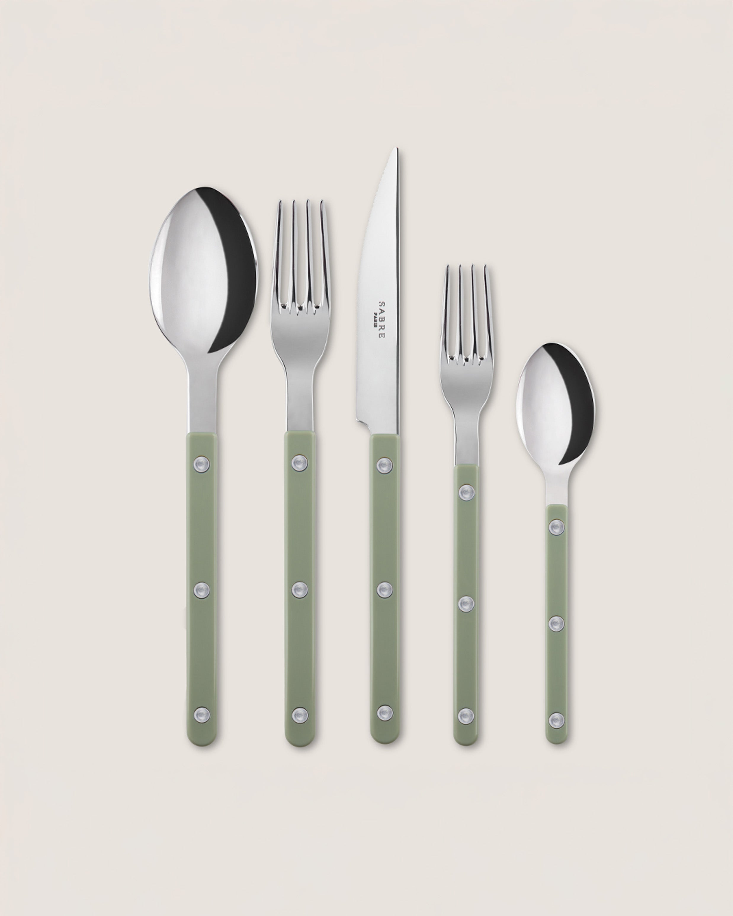 Bistrot Cutlery Set in Asparagus - GOOD FRIEND