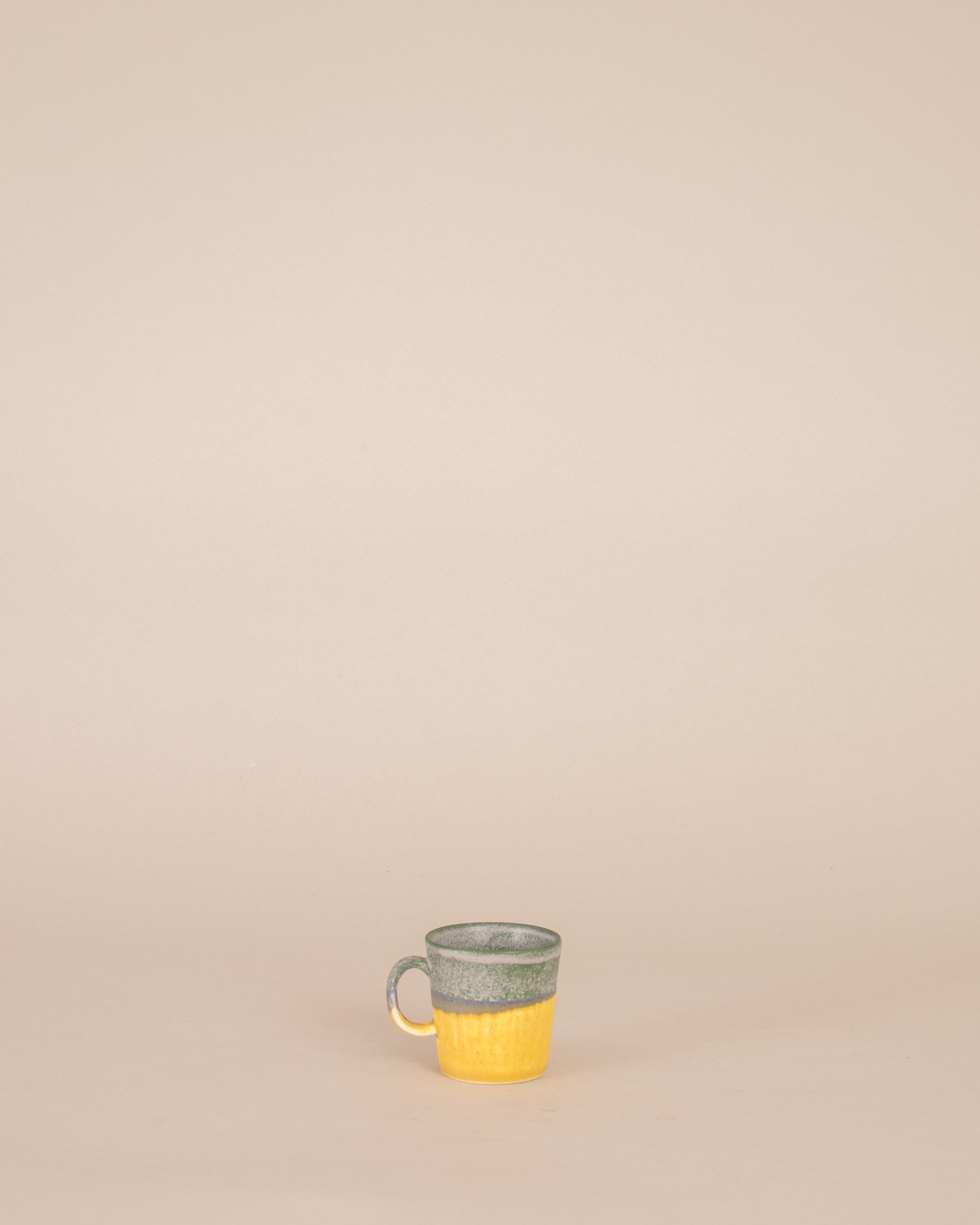 Espresso Cup in Yellow and Blue - GOOD FRIEND