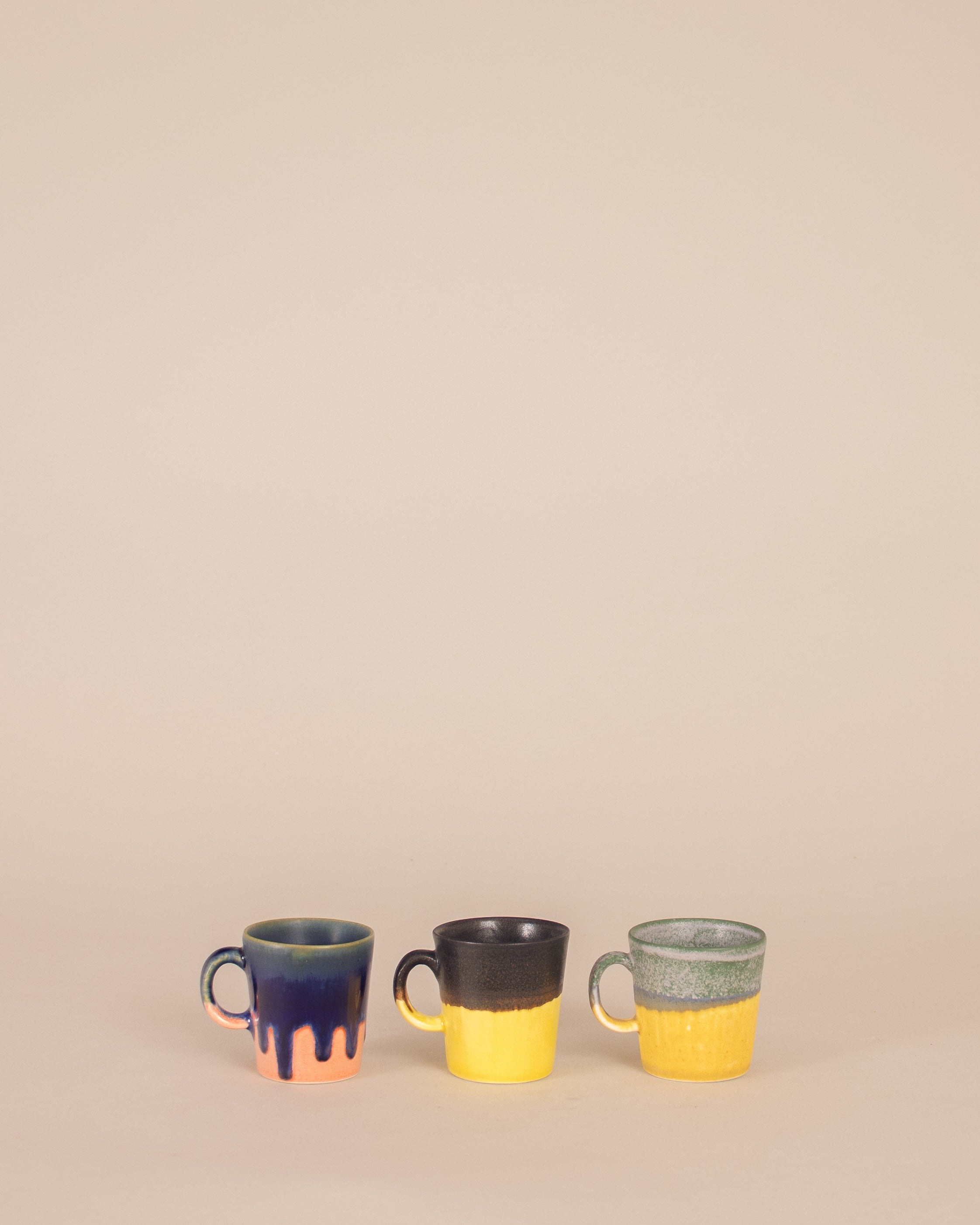 Espresso Cup in Yellow and Blue - GOOD FRIEND