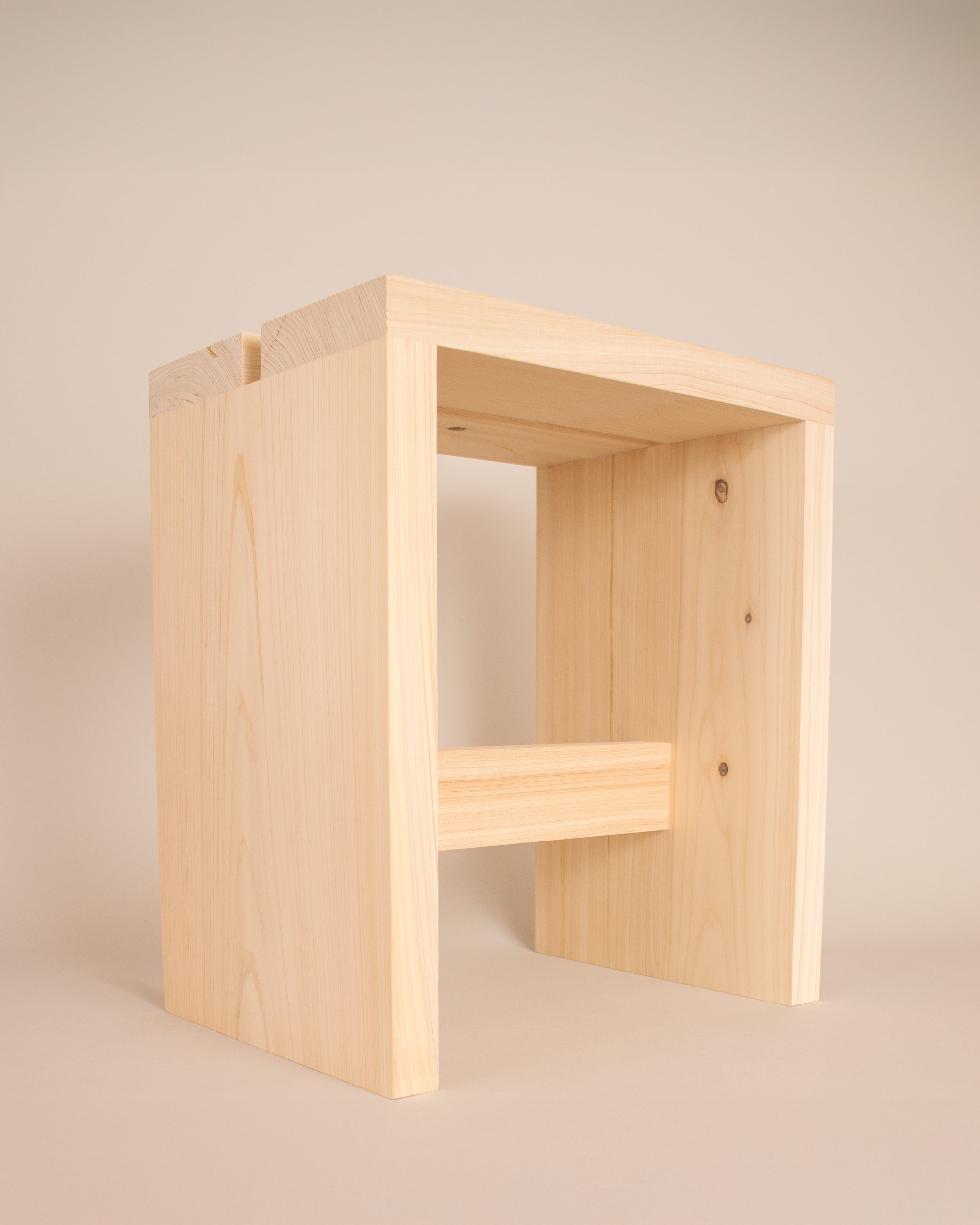 Hinoki Tall Stool - GOOD FRIEND