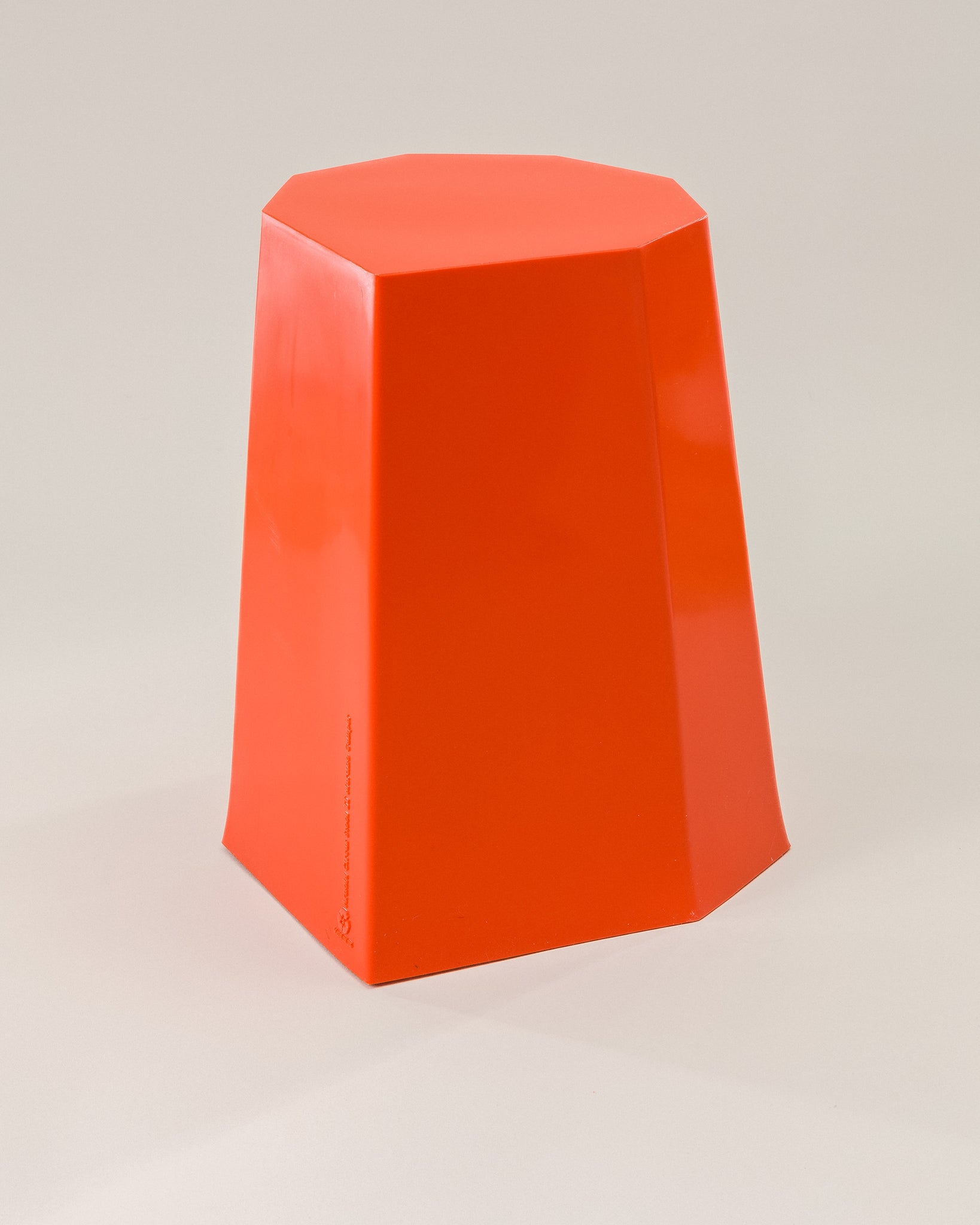 Traffic Orange Arnold Circus Stool