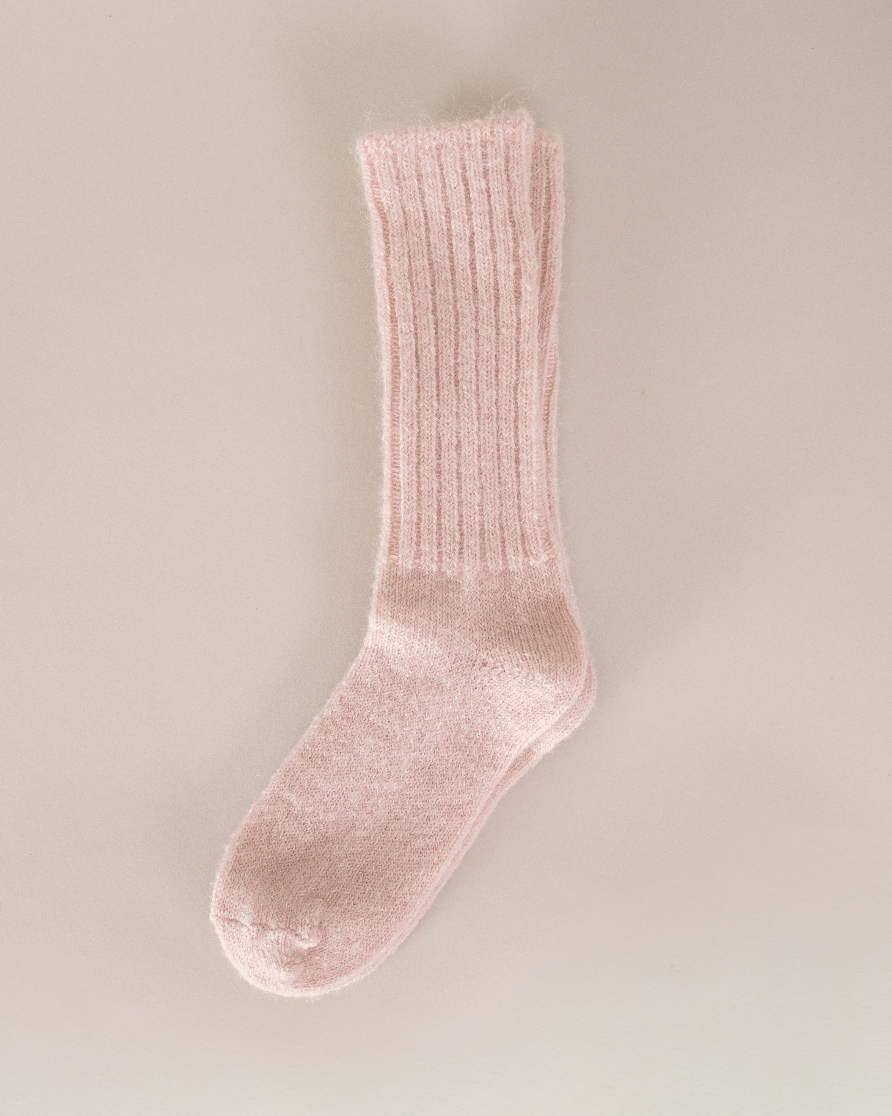 Pink Mohair Socks