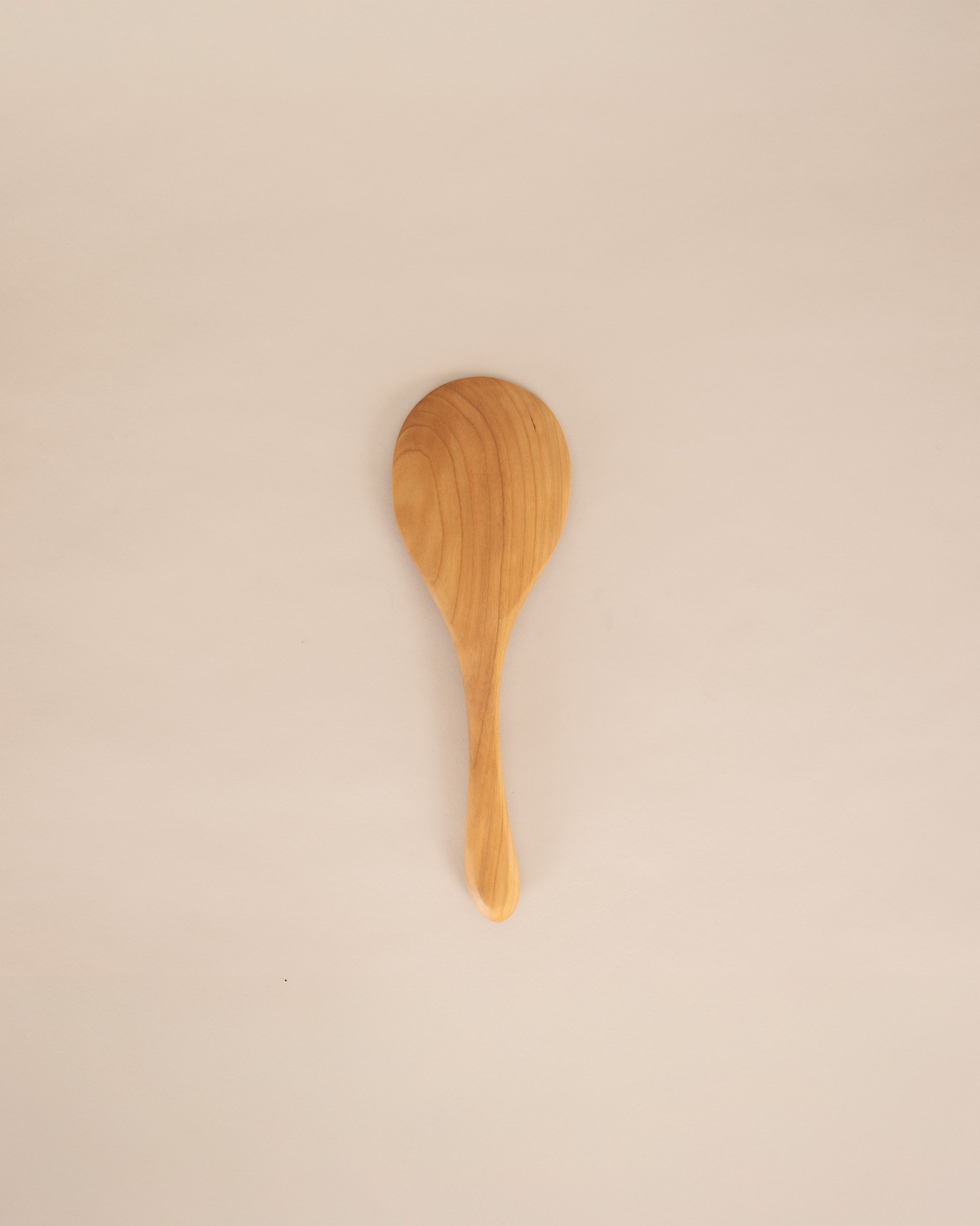 Cherry Wood Rice Spoon - GOOD FRIEND