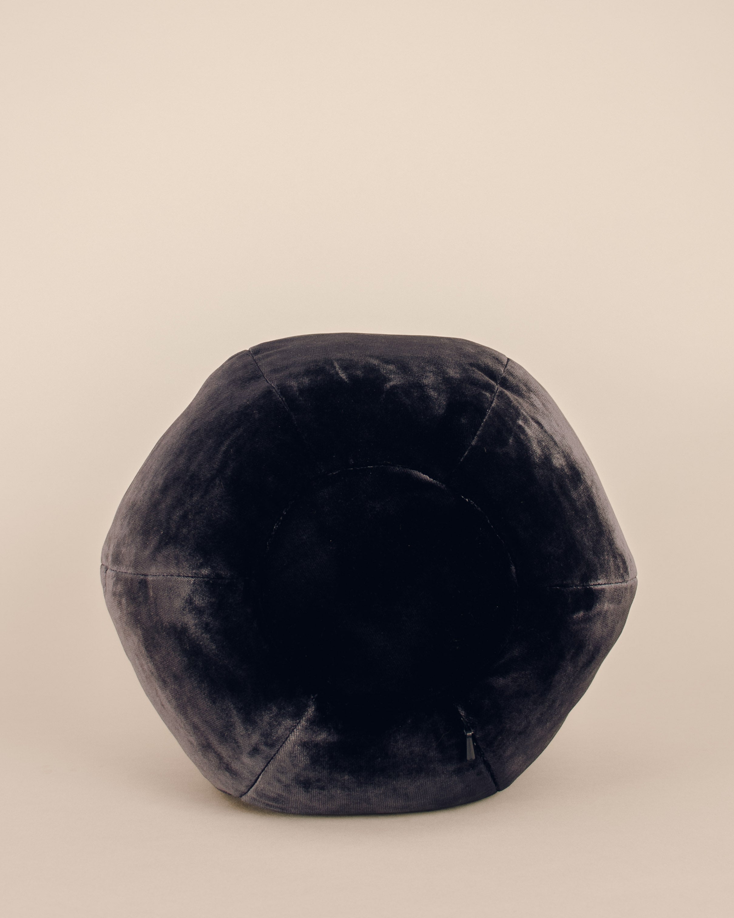 Baikal Blue Velvet Globe Cushion - GOOD FRIEND