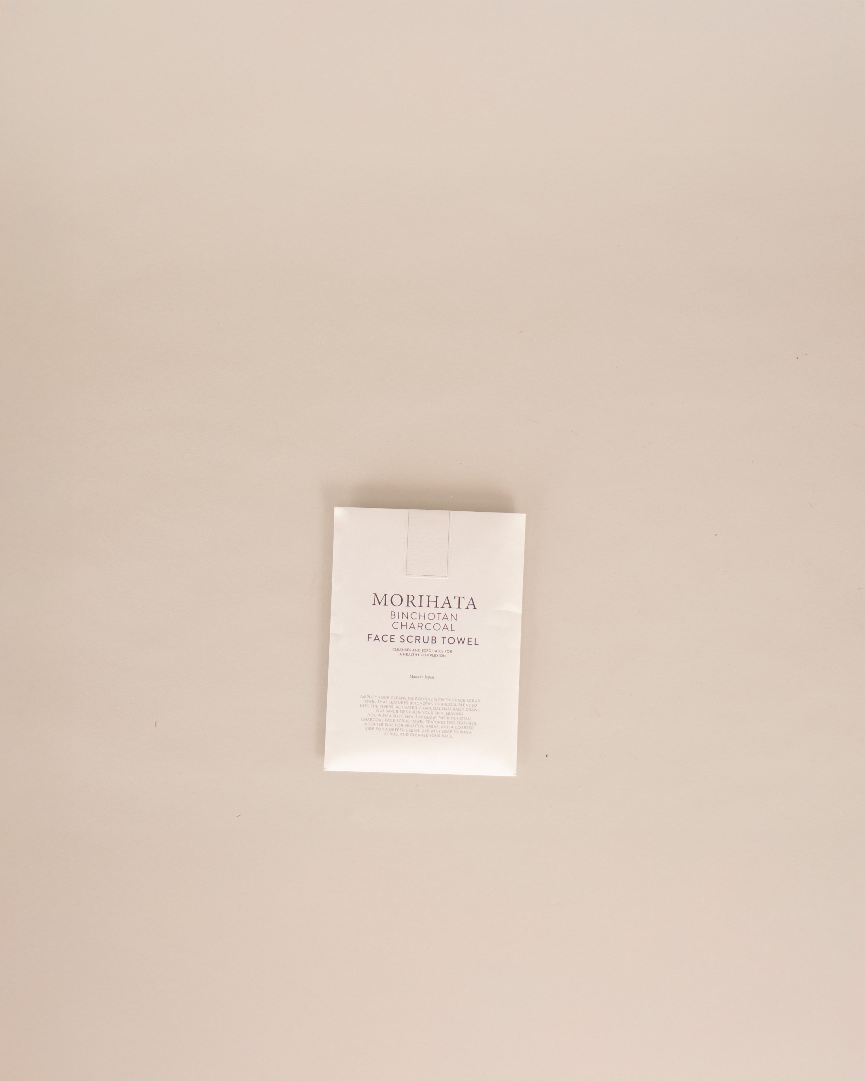 Binchotan Charcoal Face Scrub Towel - GOOD FRIEND