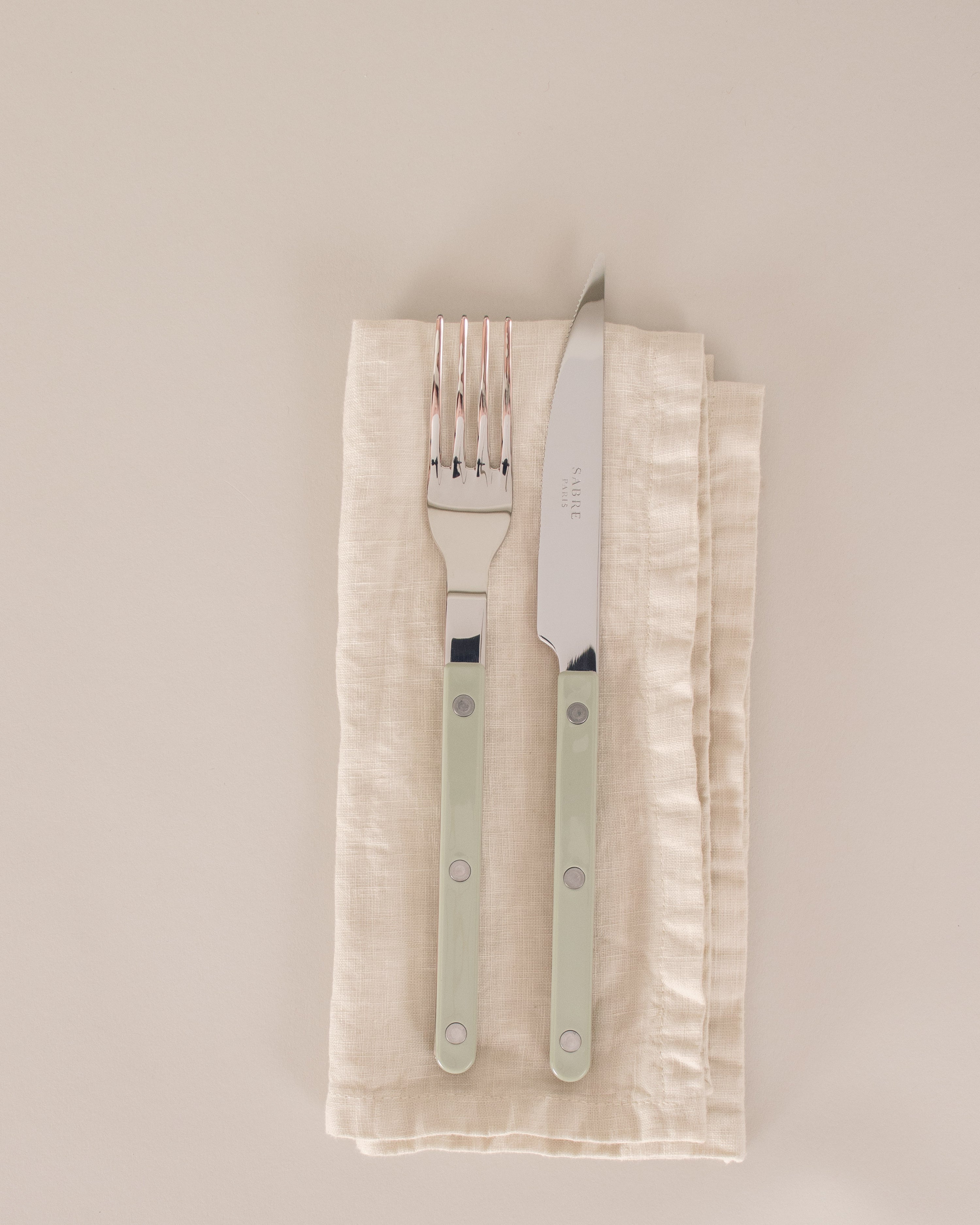 Bistrot Cutlery Set in Asparagus