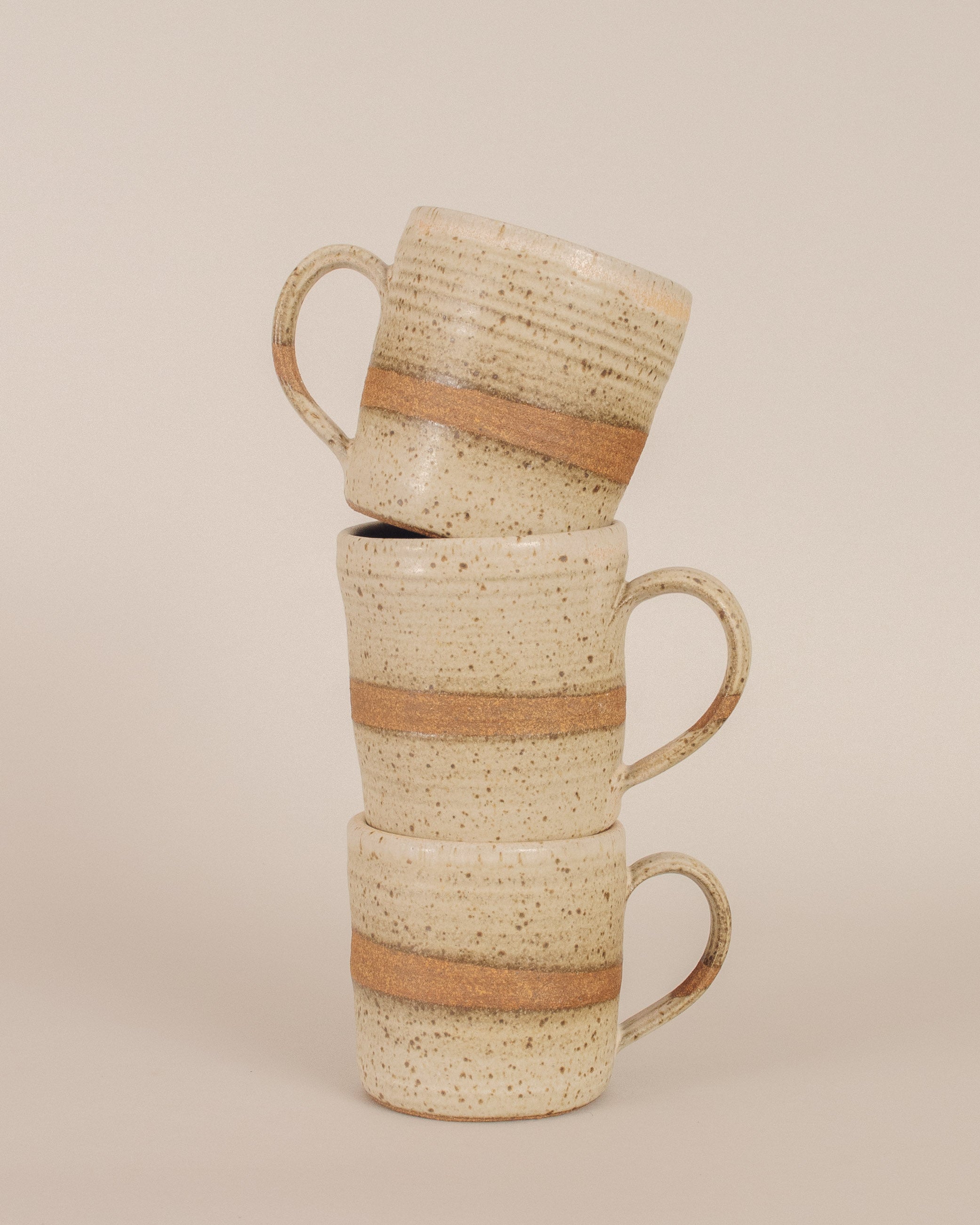 Dip Mug in Light Stone
