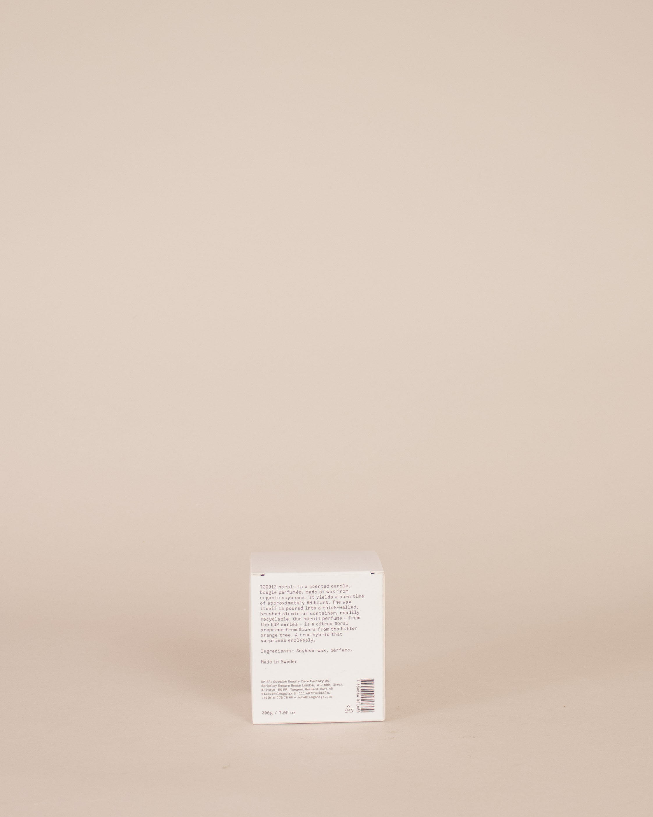 Organic Neroli Candle - GOOD FRIEND