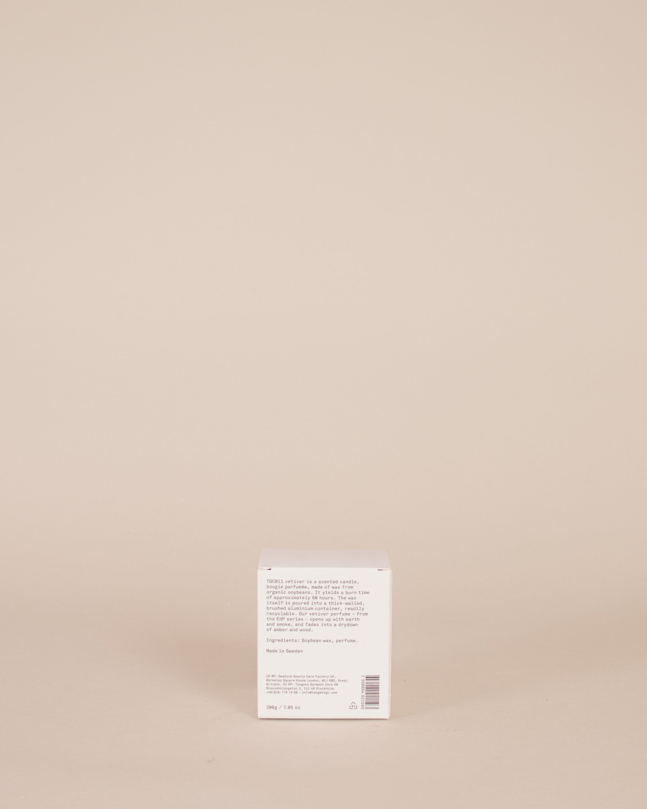 Organic Vetiver Candle - GOOD FRIEND