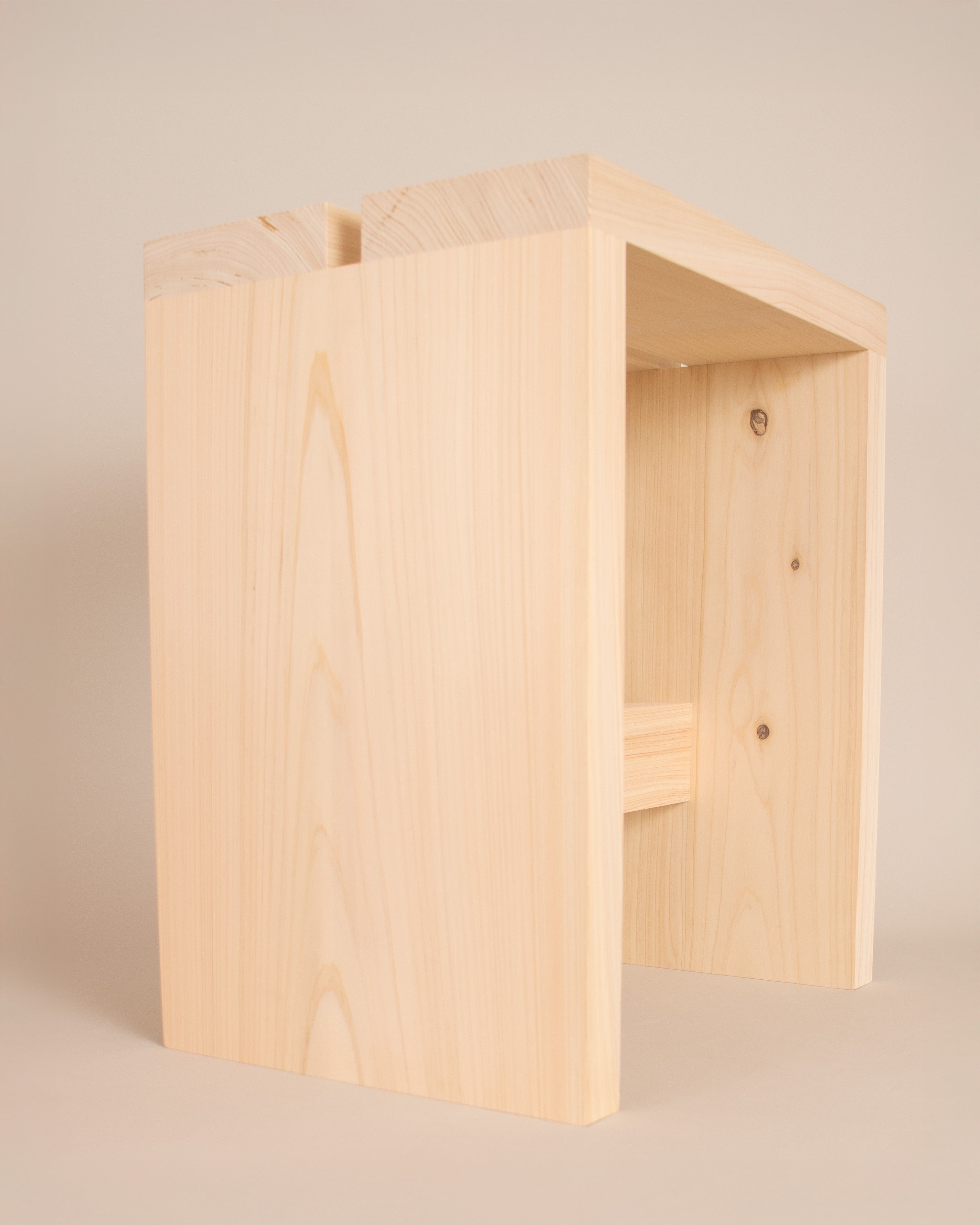 Hinoki Tall Stool - GOOD FRIEND
