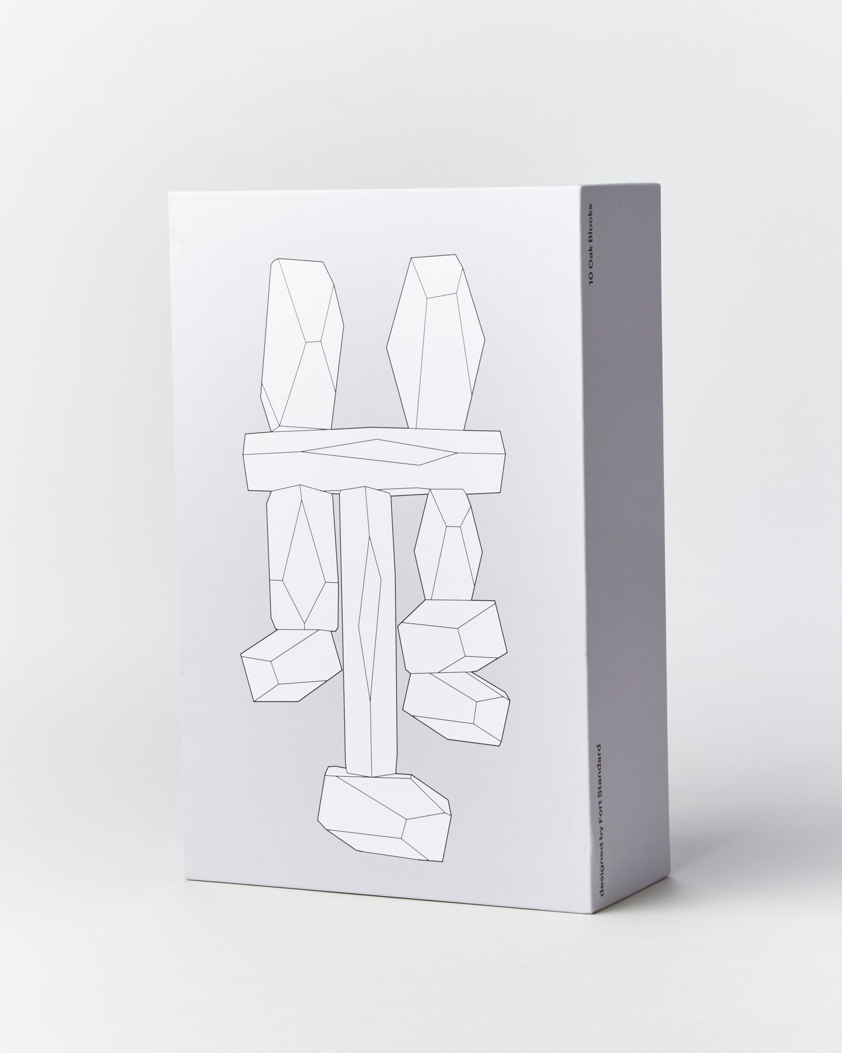 Balancing Blocks in White - GOOD FRIEND