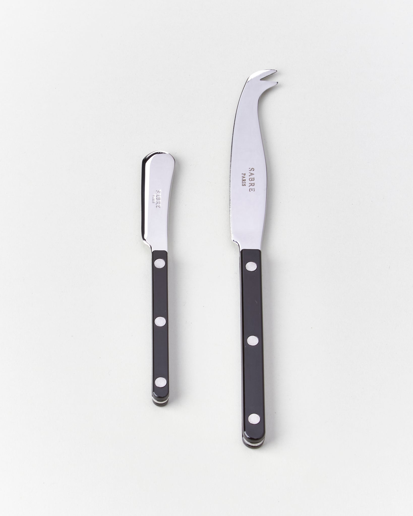 Black Bistrot Cheese Knife and Spreader - GOOD FRIEND