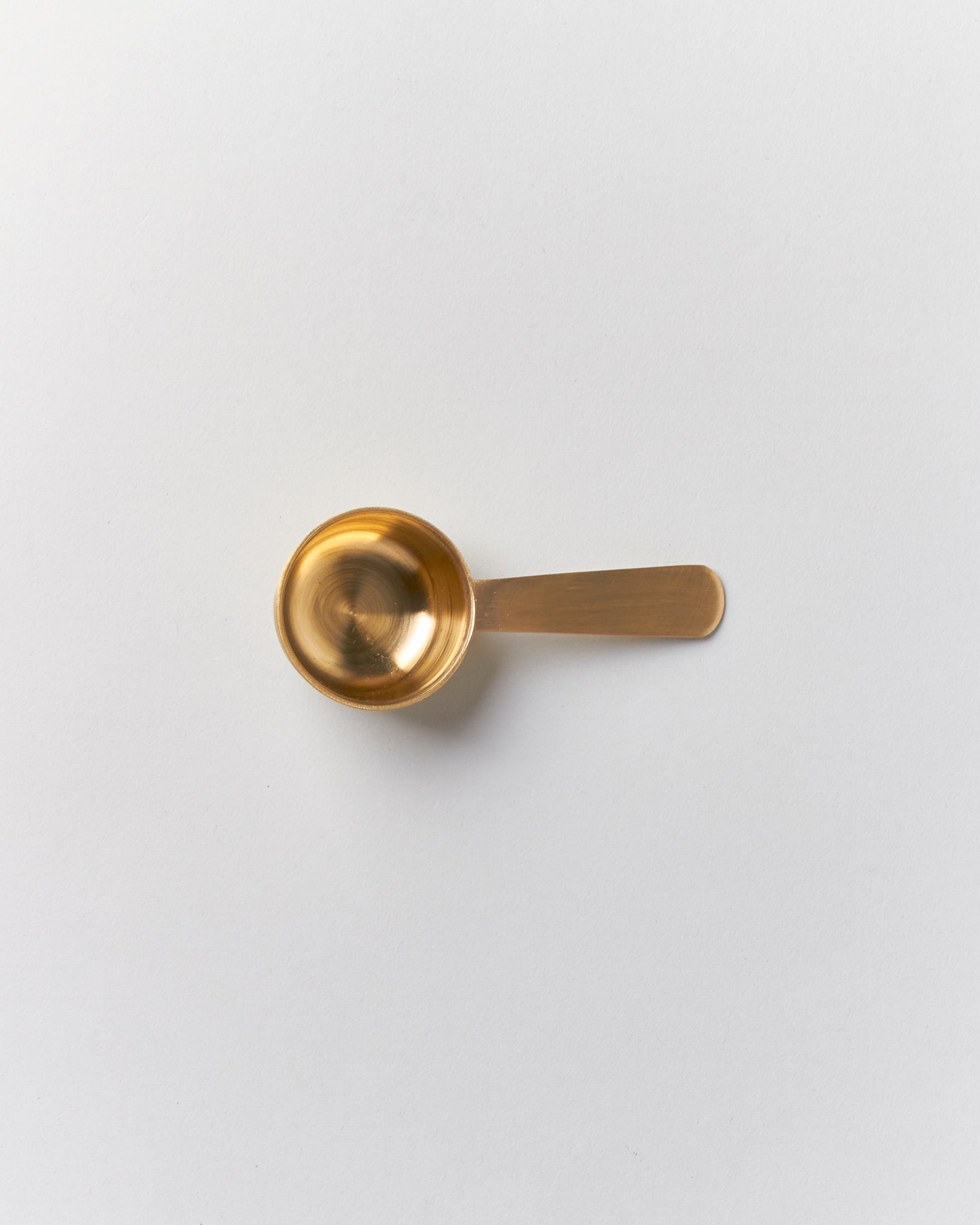 Brass Coffee Measure Spoon - GOOD FRIEND