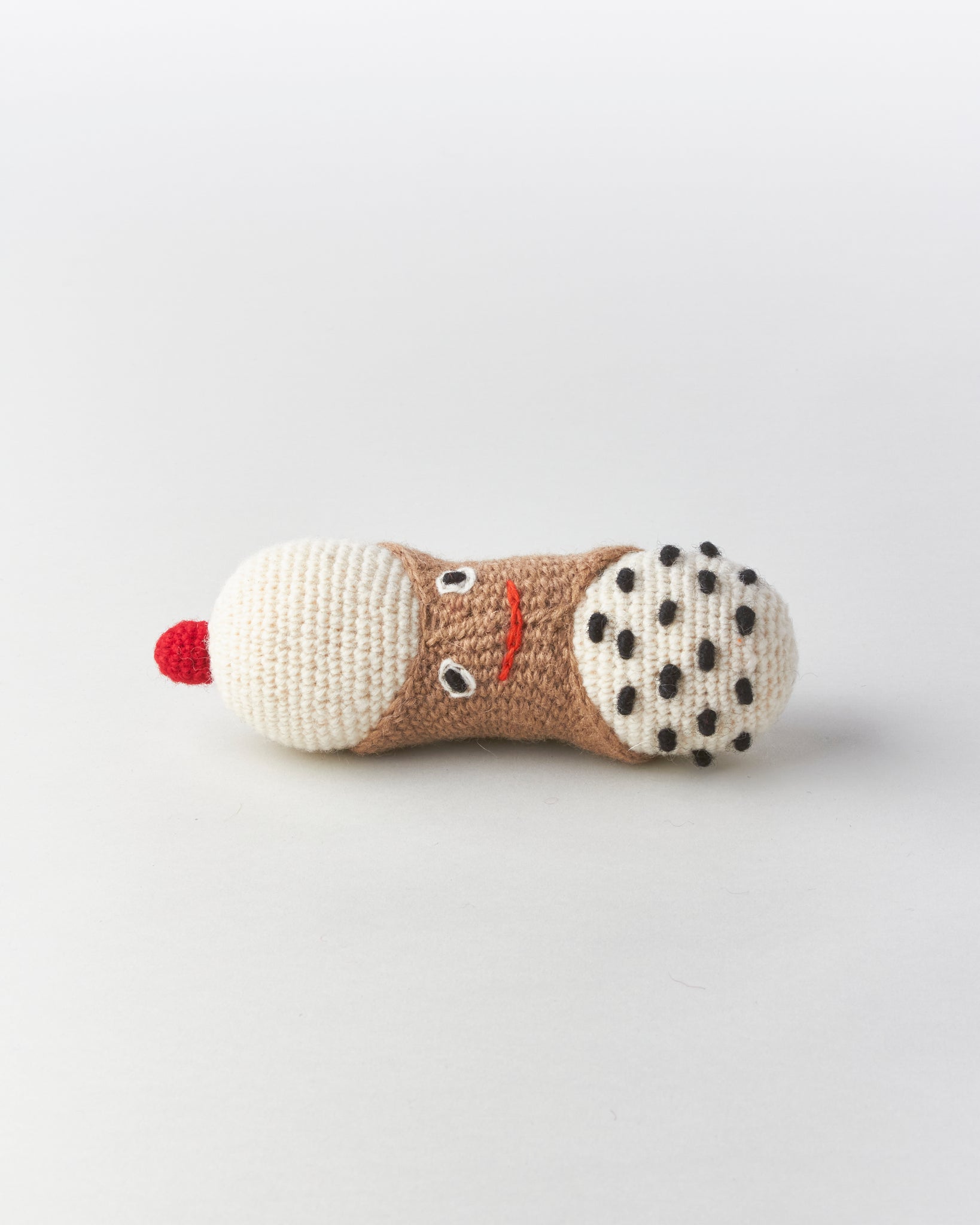 Hand-Knit Cannoli Dog Toy - GOOD FRIEND