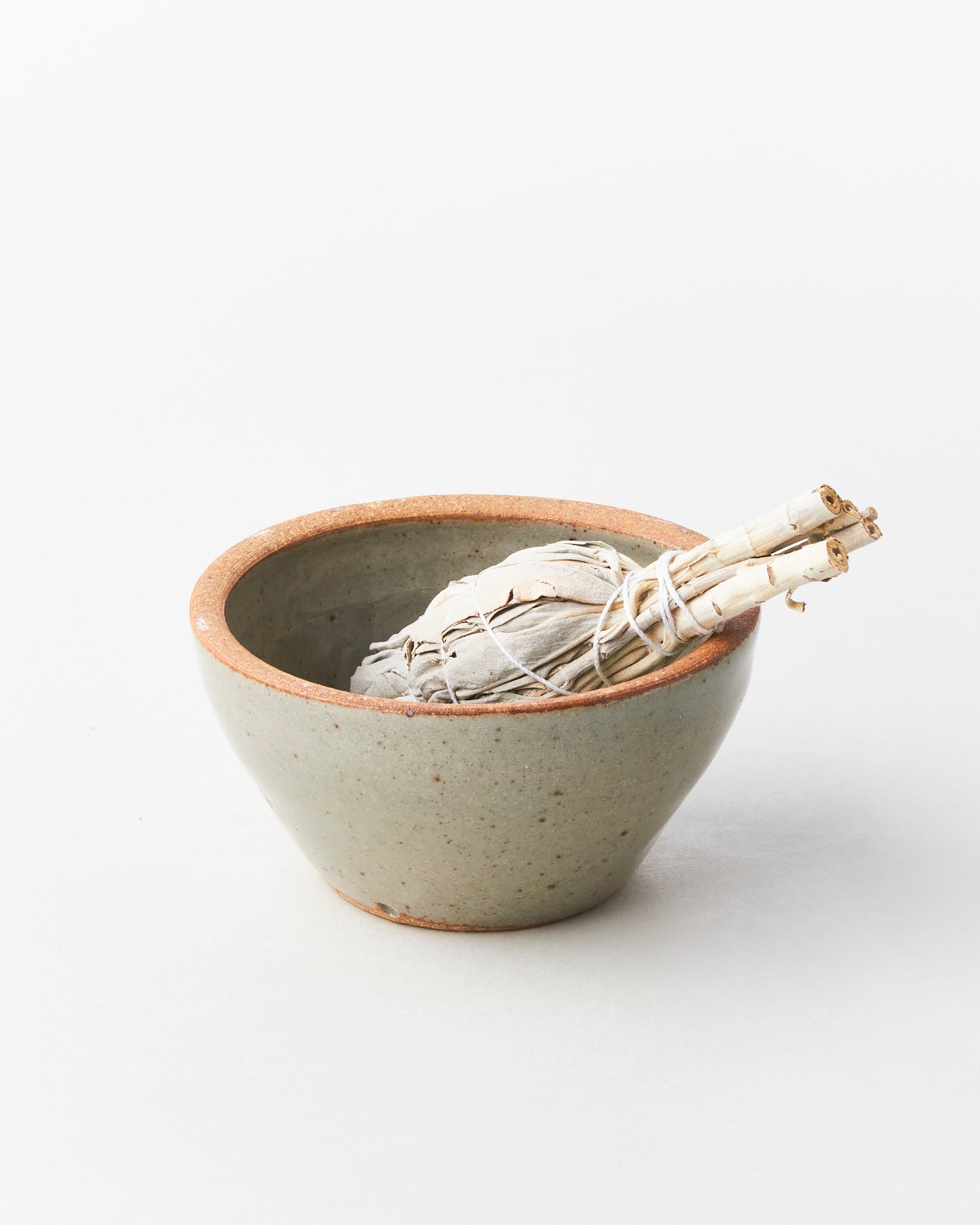 Celadon Smudge Bowl - GOOD FRIEND