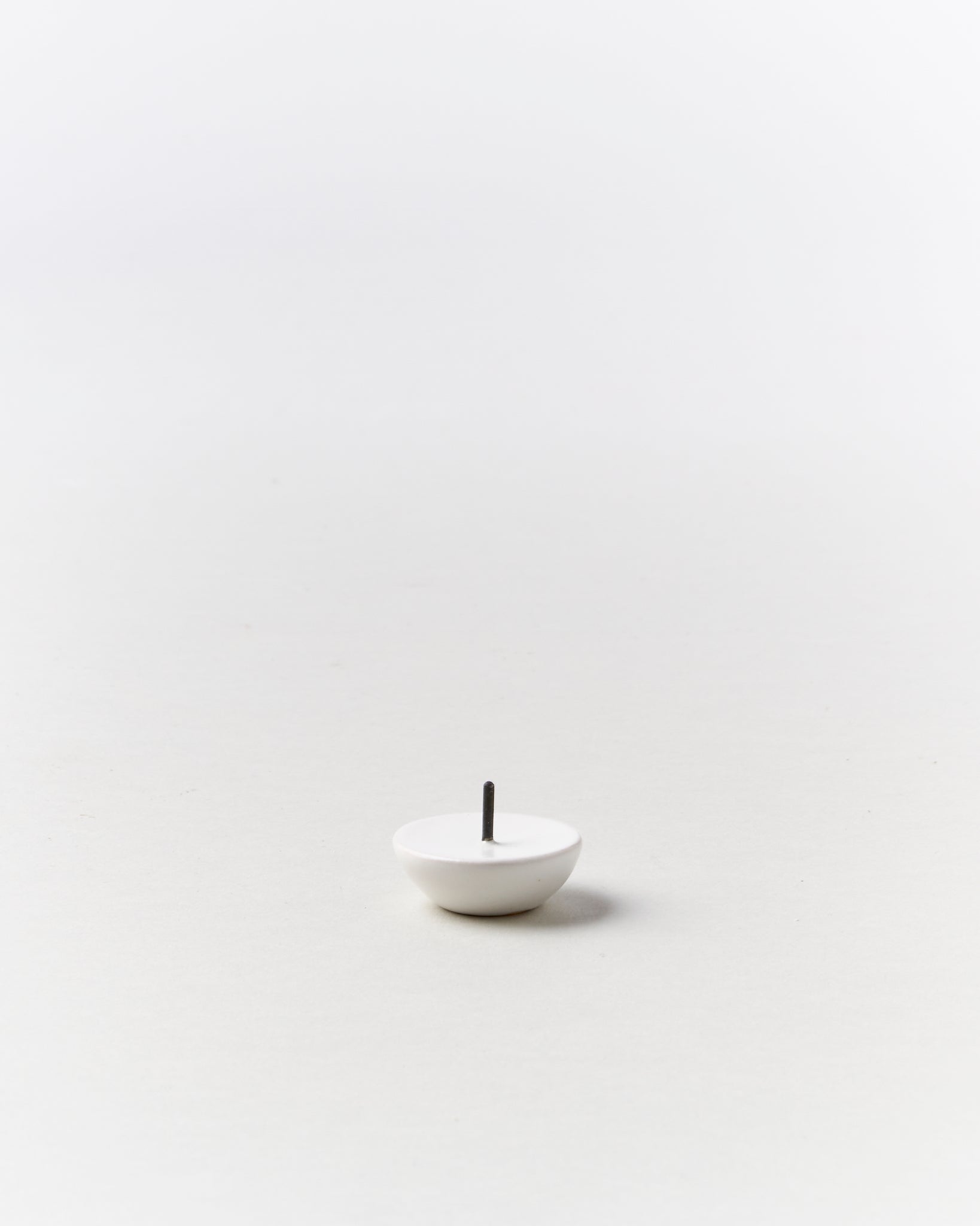 Ceramic Candle Holder in White - GOOD FRIEND