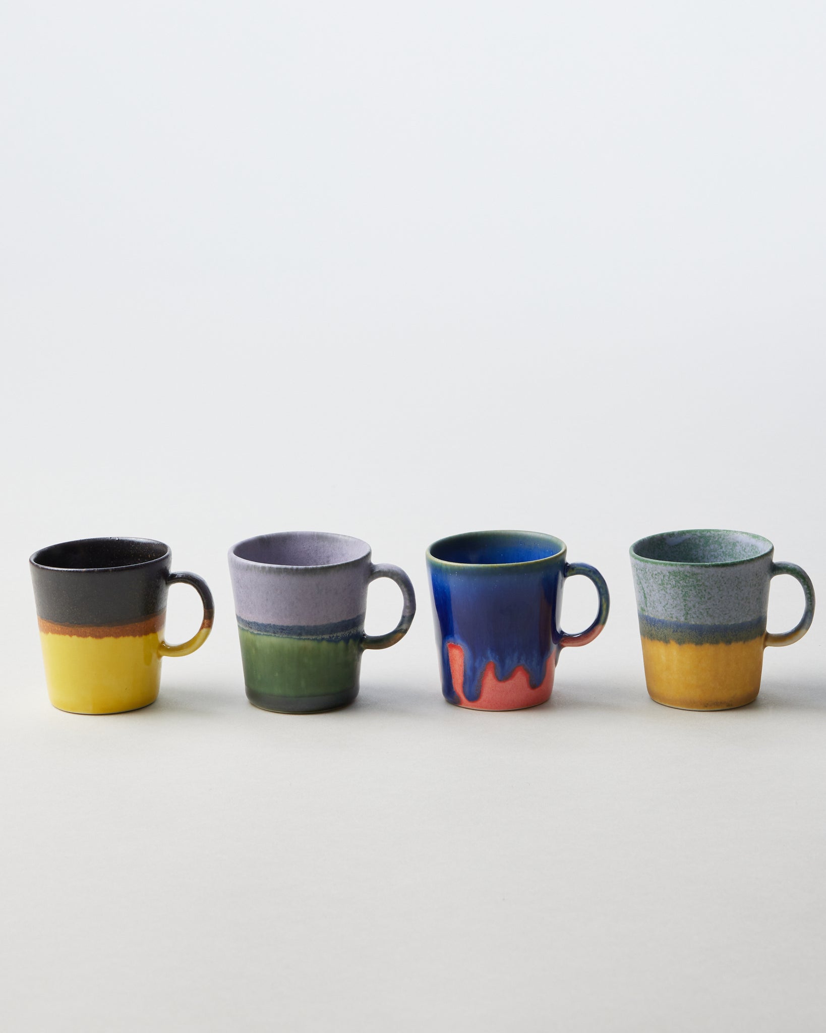 Espresso Cup in Yellow and Blue - GOOD FRIEND