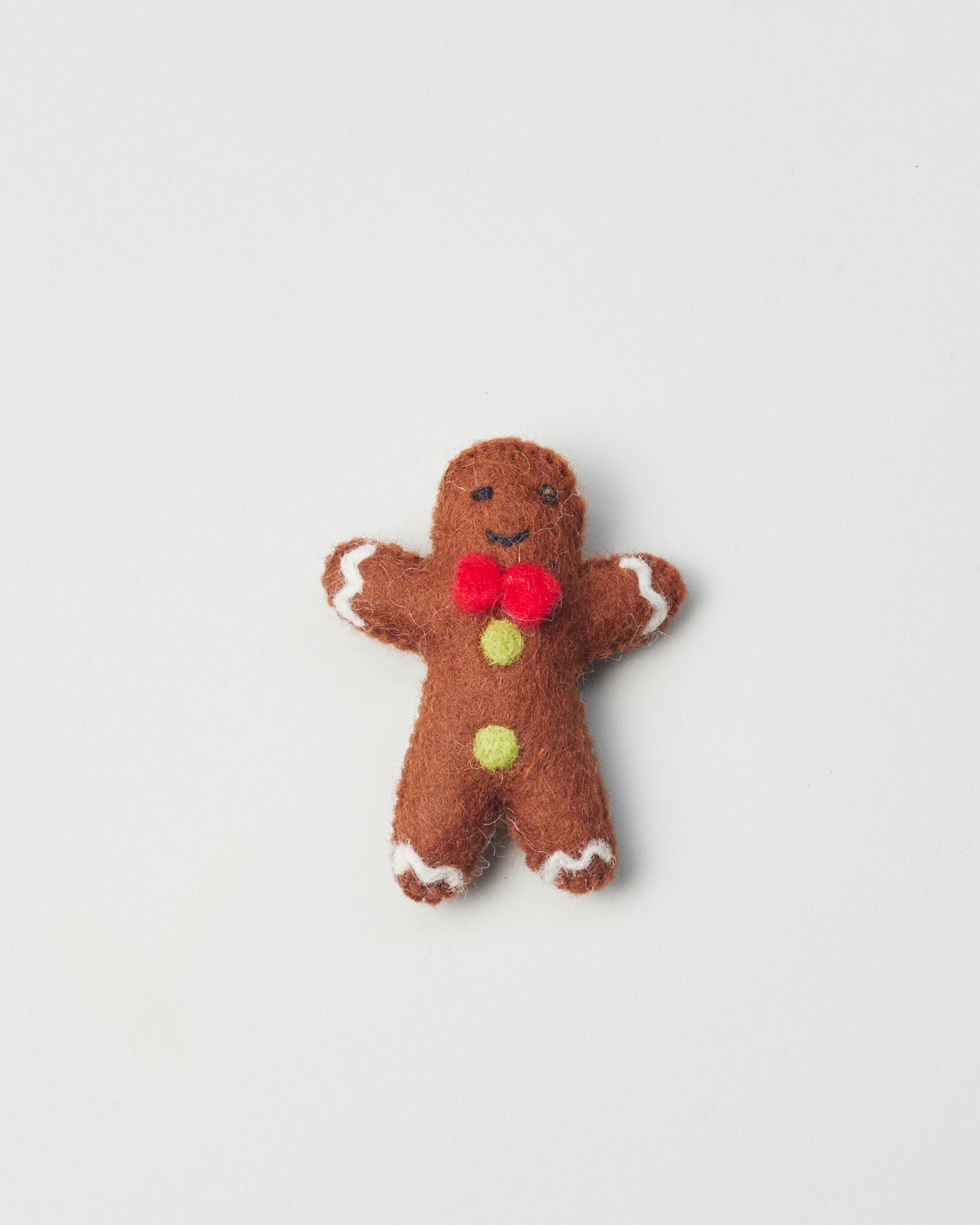 Felted Wool Gingerbread Cat Toy - GOOD FRIEND