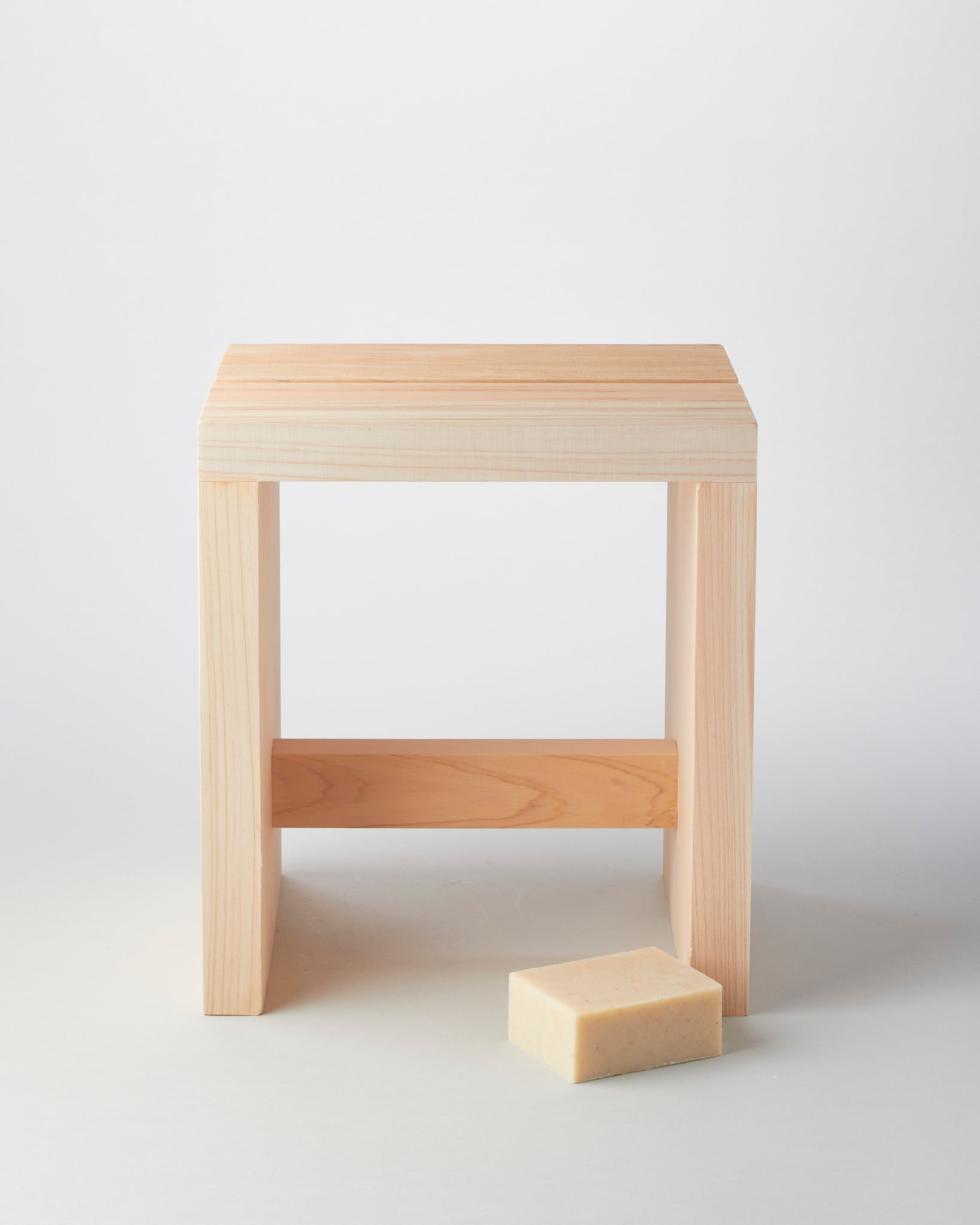 Hinoki Short Stool - GOOD FRIEND