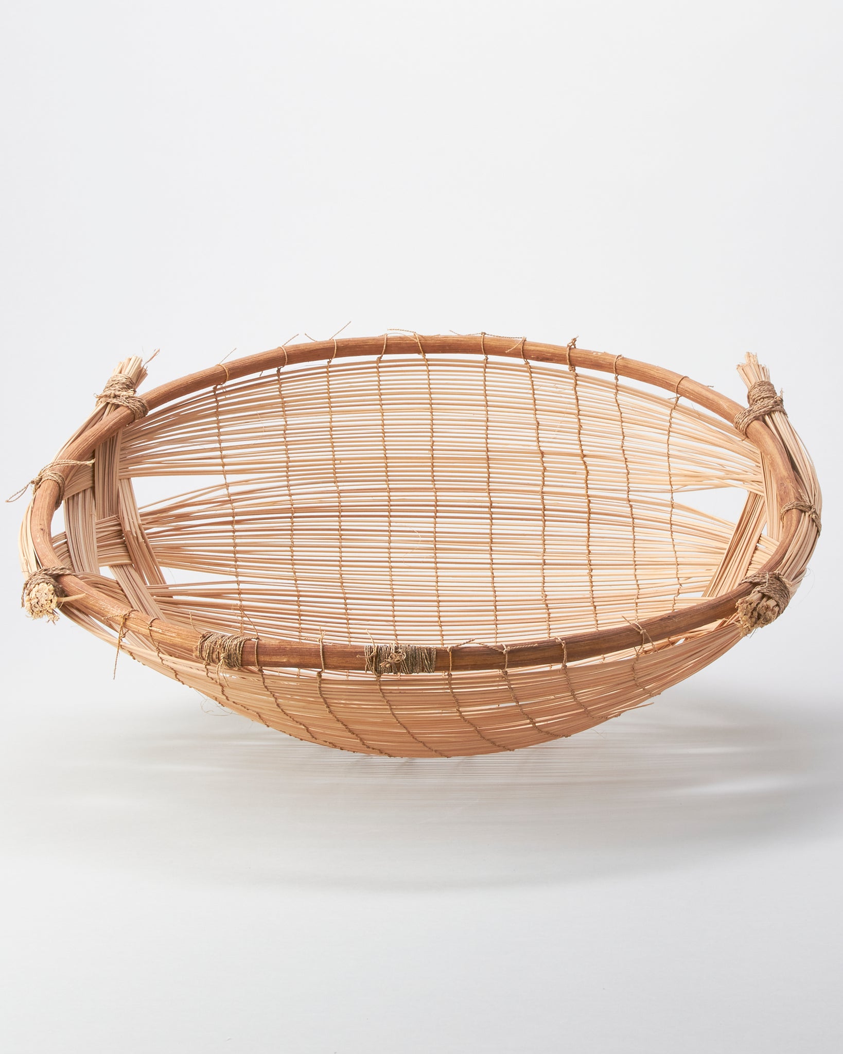 Large Mehinako Traditional Fishing Basket - GOOD FRIEND