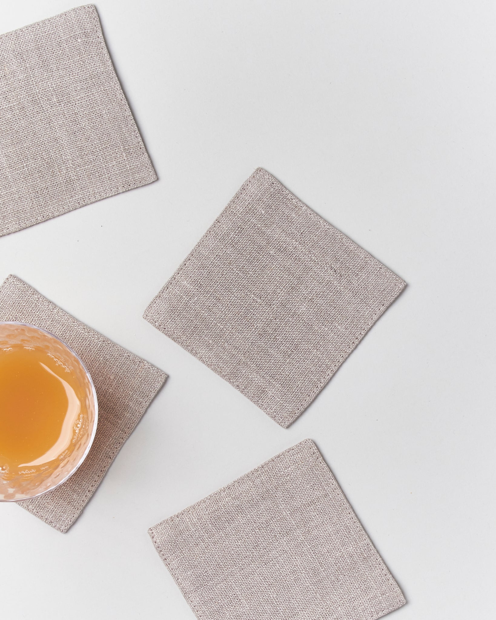 Linen Coasters - GOOD FRIEND