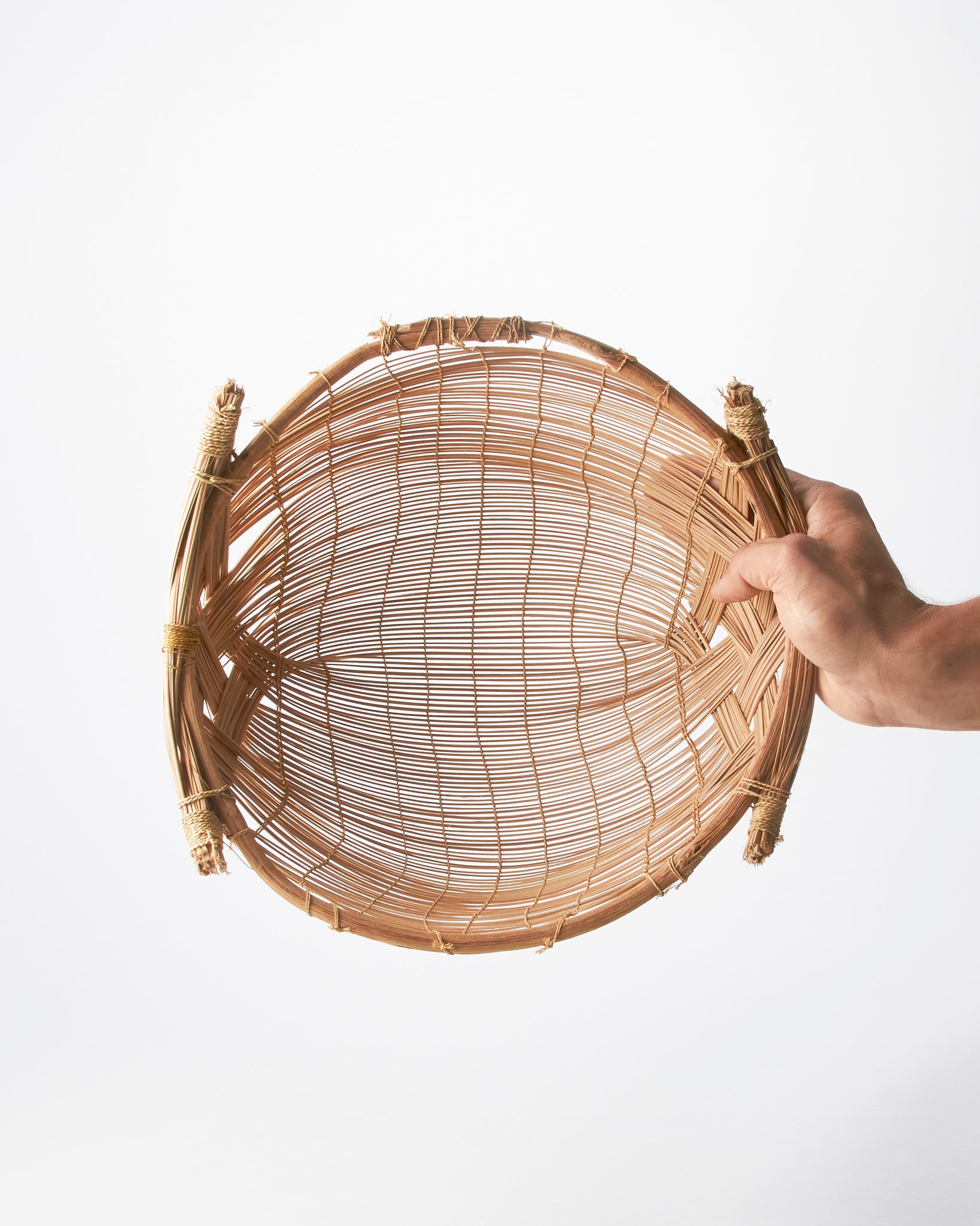 Medium Mehinako Traditional Fishing Basket - GOOD FRIEND