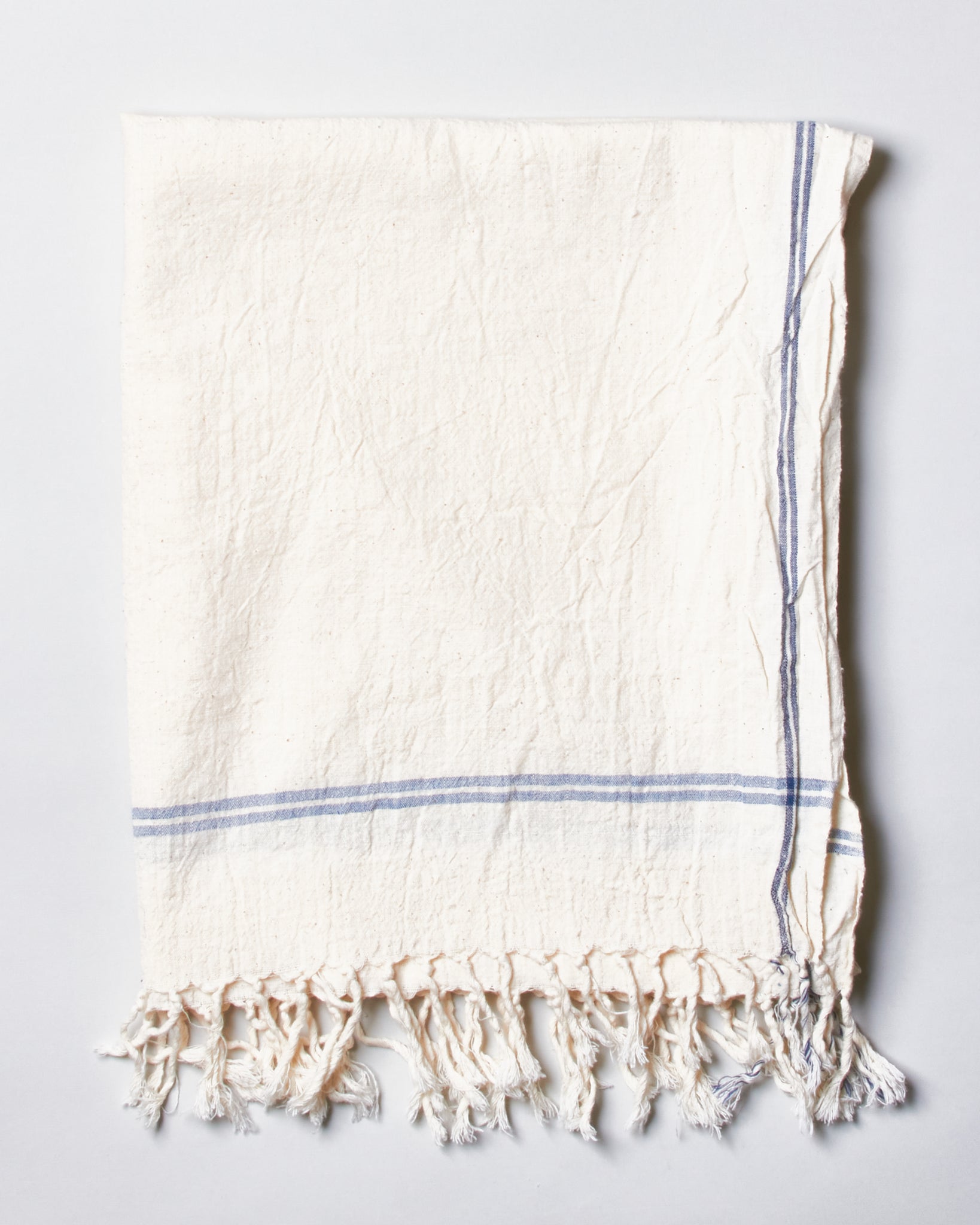 Natural Dye Fringe Towel - GOOD FRIEND