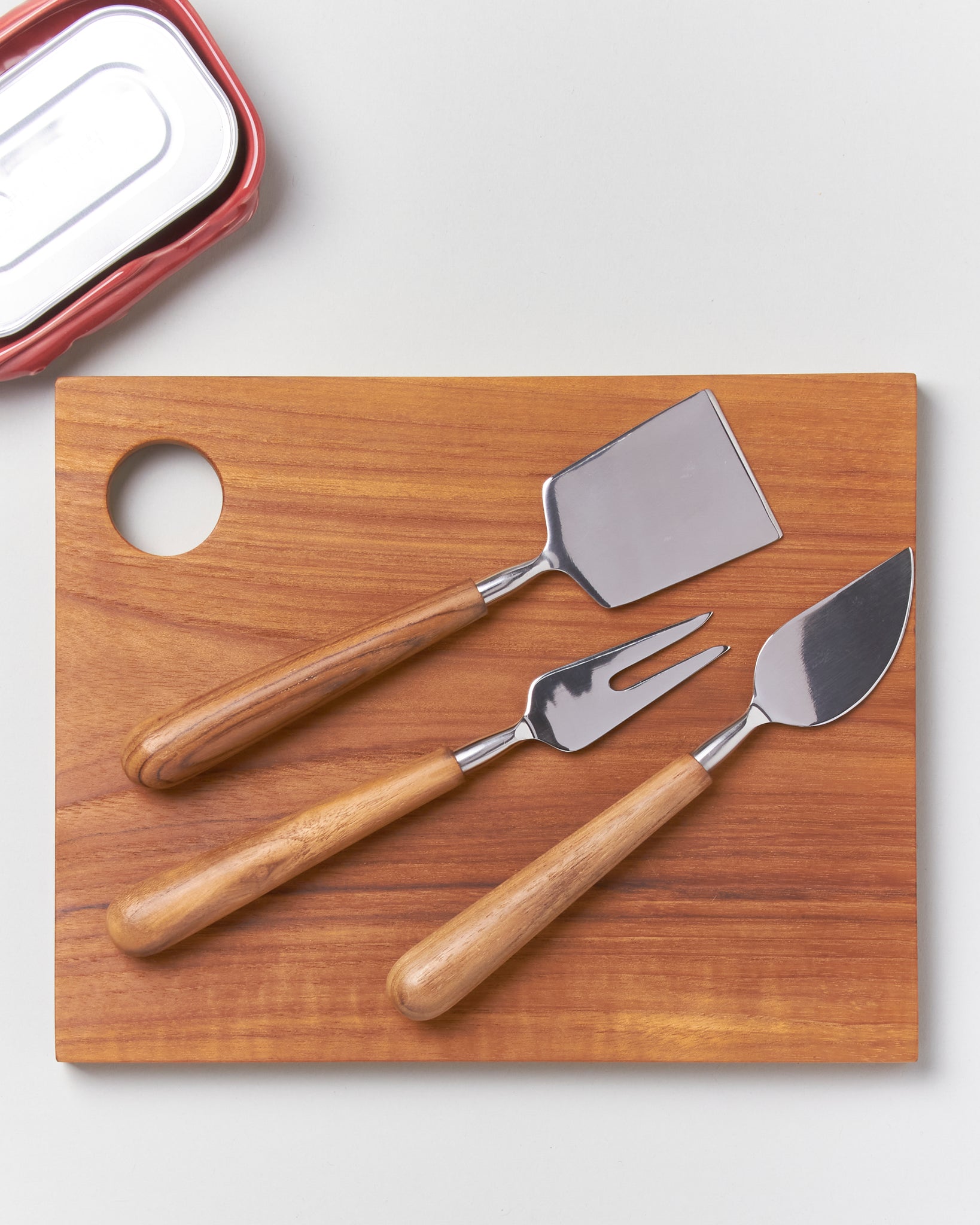 Teak Cheese Set - GOOD FRIEND