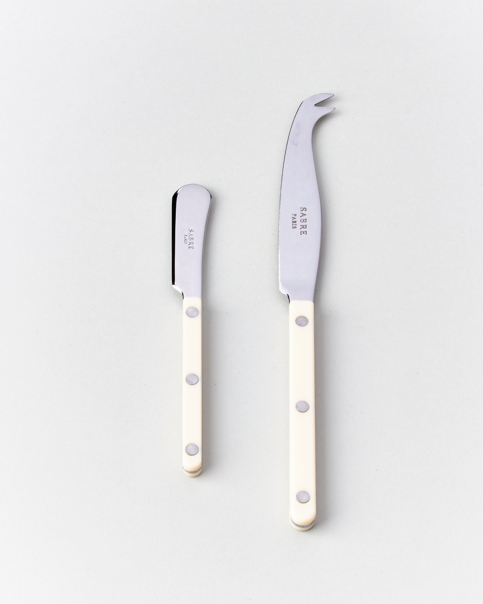 Ivory Bistrot Cheese Knife and Spreader - GOOD FRIEND